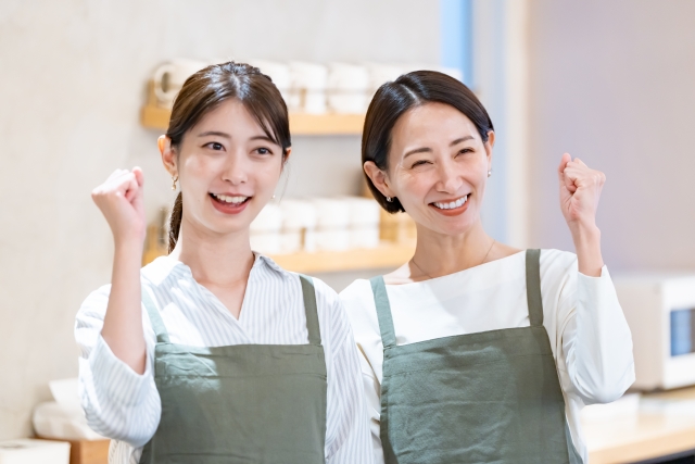 接客業・サービス業のイメージ